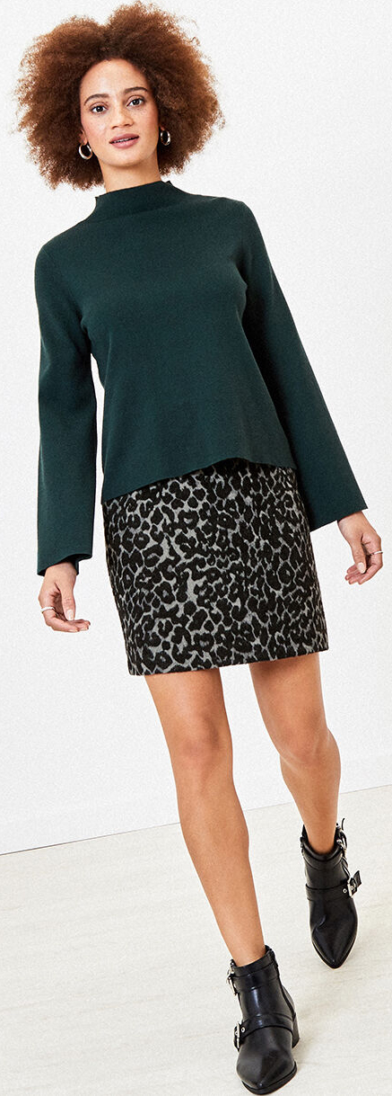 

Юбка Oasis Textured Skirt 071655-14 XS