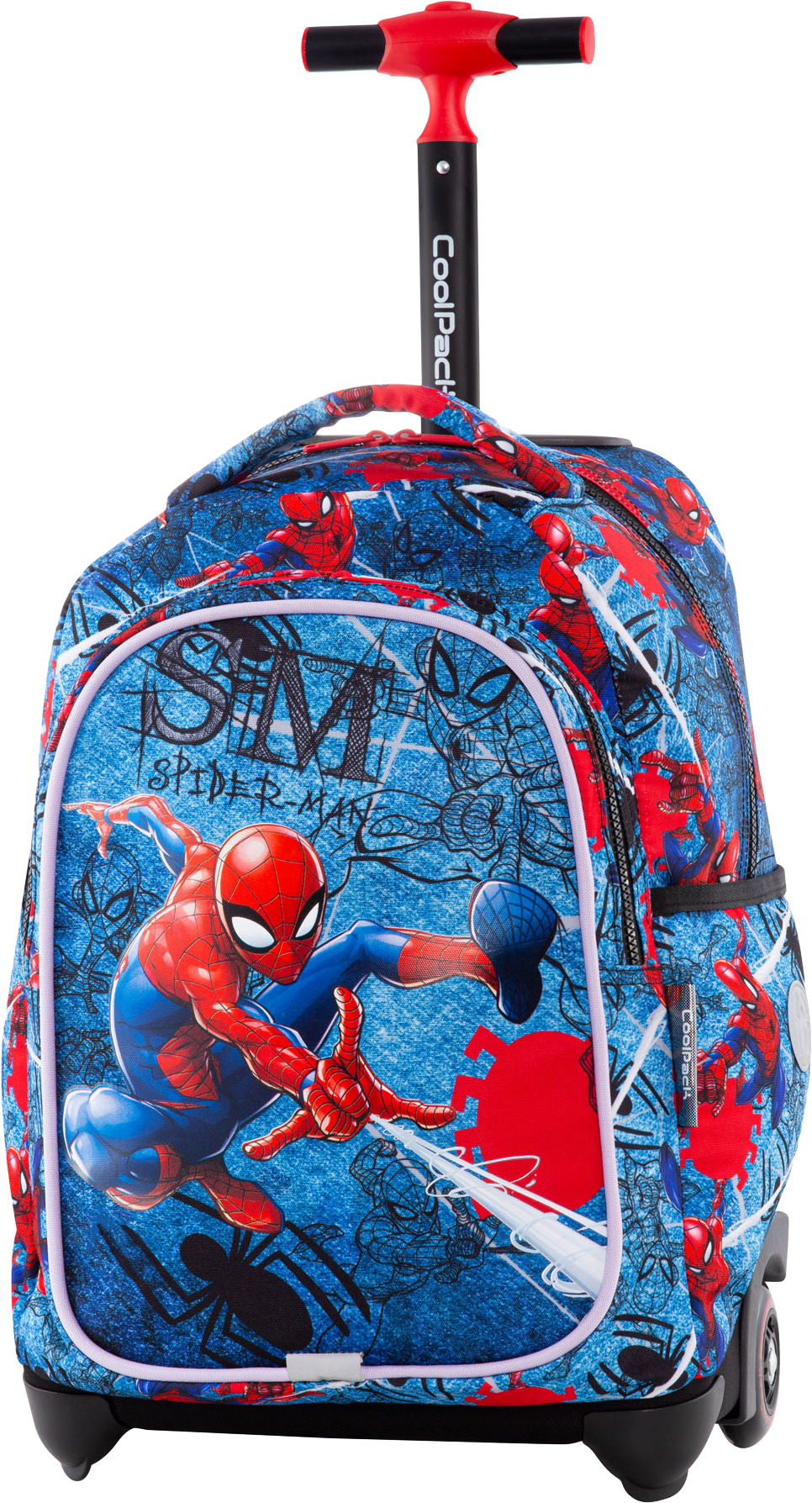 

Рюкзак CoolPack Jack Spiderman на колесах 24 л 44х31х19 см (B53304)