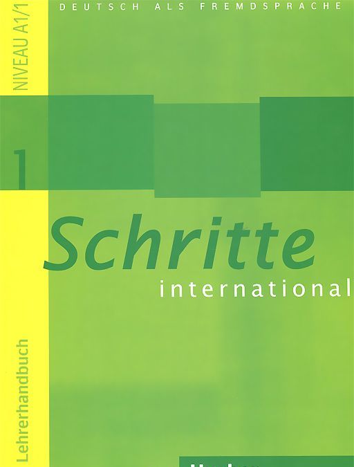 

Schritte international 1, Lehrerhandbuch