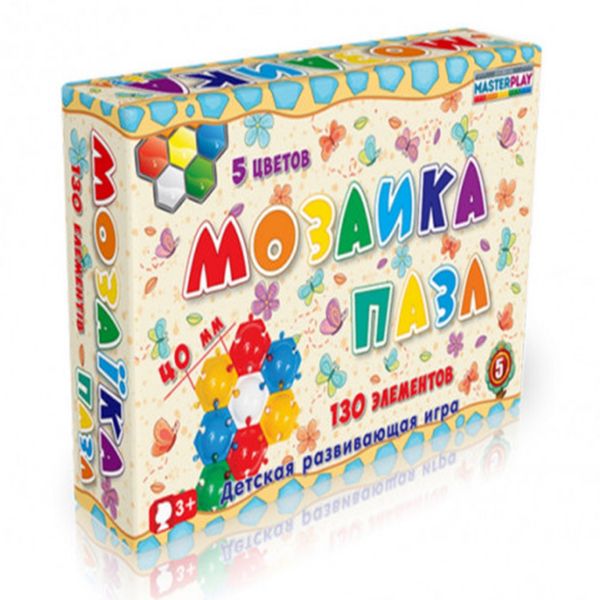 

Мозаика-пазл 130 деталей Colorplast (1-146) (153631)