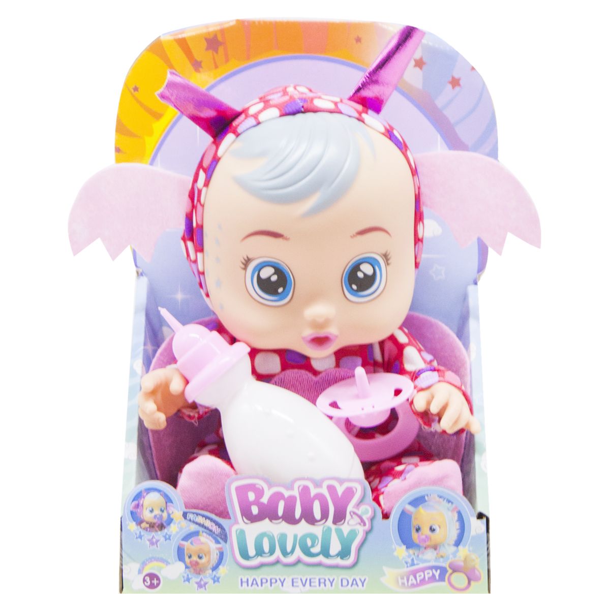 

Пупс CRY BABIES розовый MiC (195) (130514)