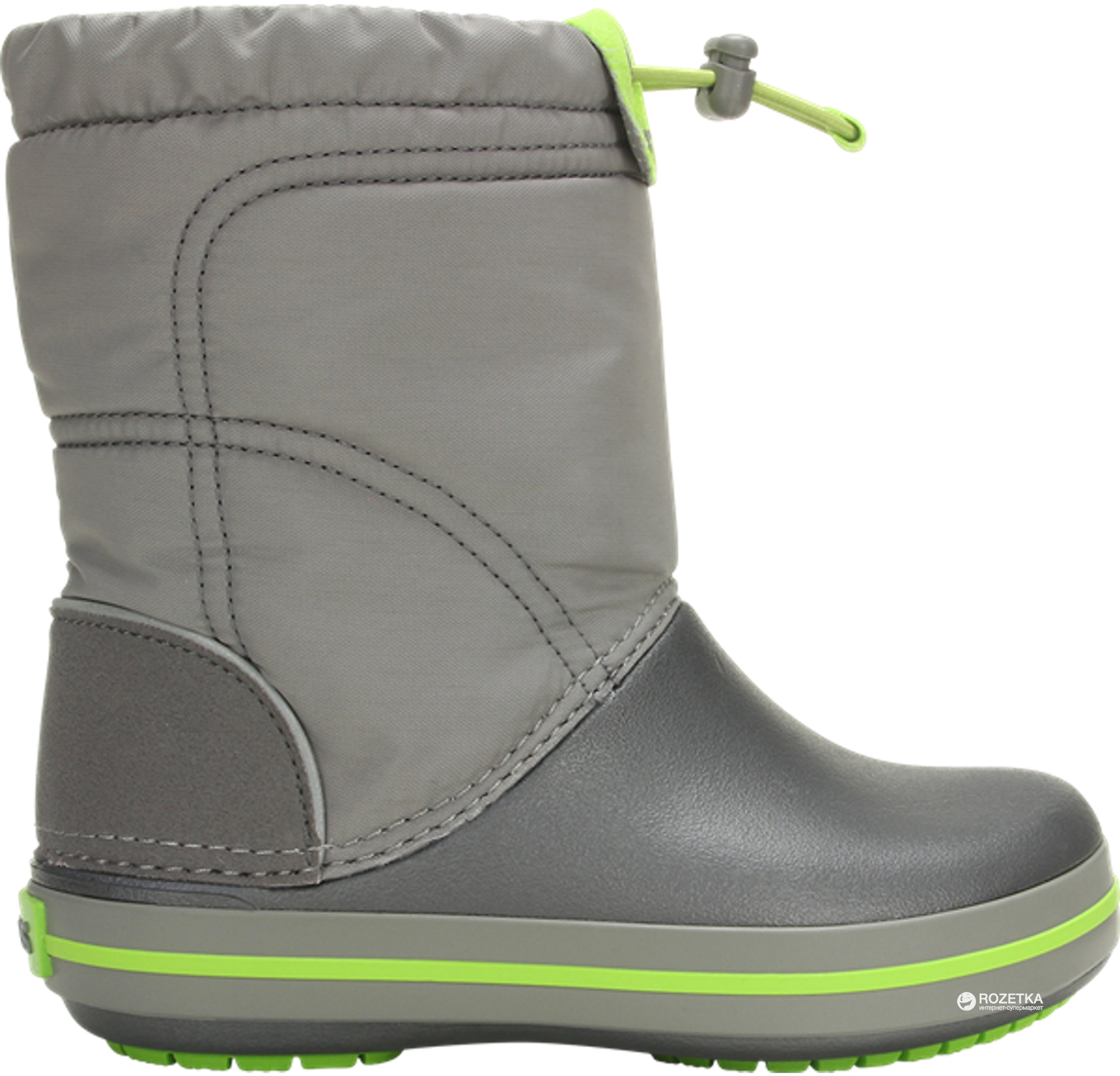 Сапоги Crocs Kids Crocband LodgePoint Boot K 203509-08G-J4 36-37 22.5 ...