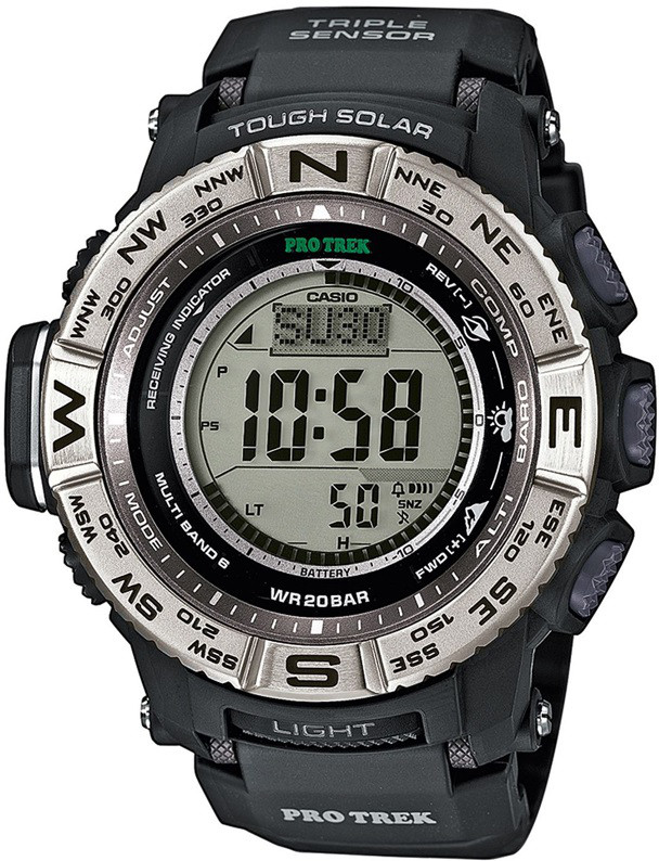 

Мужские часы Casio PRW-3500-1ER PROTREK Triple Sensor