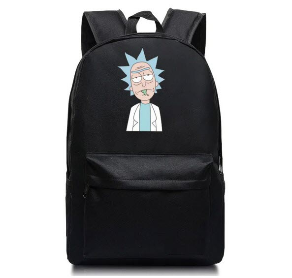 

Рюкзак Jsstore Рик и Морти Rick and Morty Черный