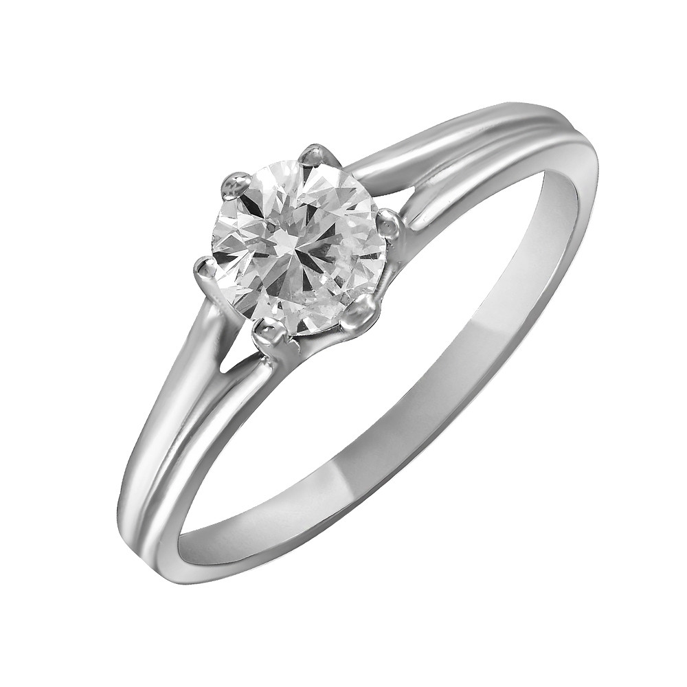 

Кольцо из серебра с цирконием Twiddle Jewelry 20.5 размер 1.49 г (К017-20.5)