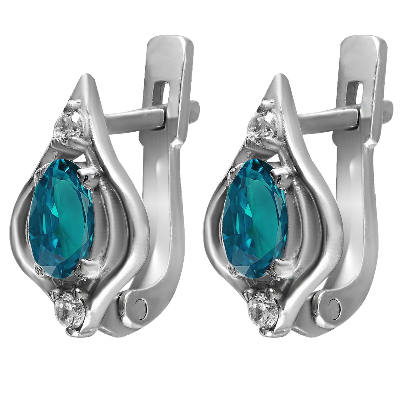 

Серьги из серебра с кубическим цирконием Twiddle Jewelry 1.33 г (С020г)