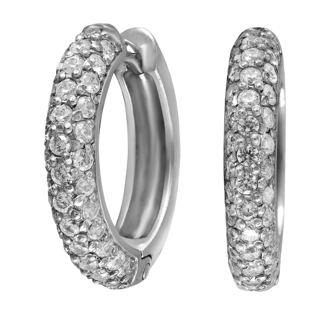

Серьги Twiddle jewelry с кубическим цирконием 2.26 г (С009)
