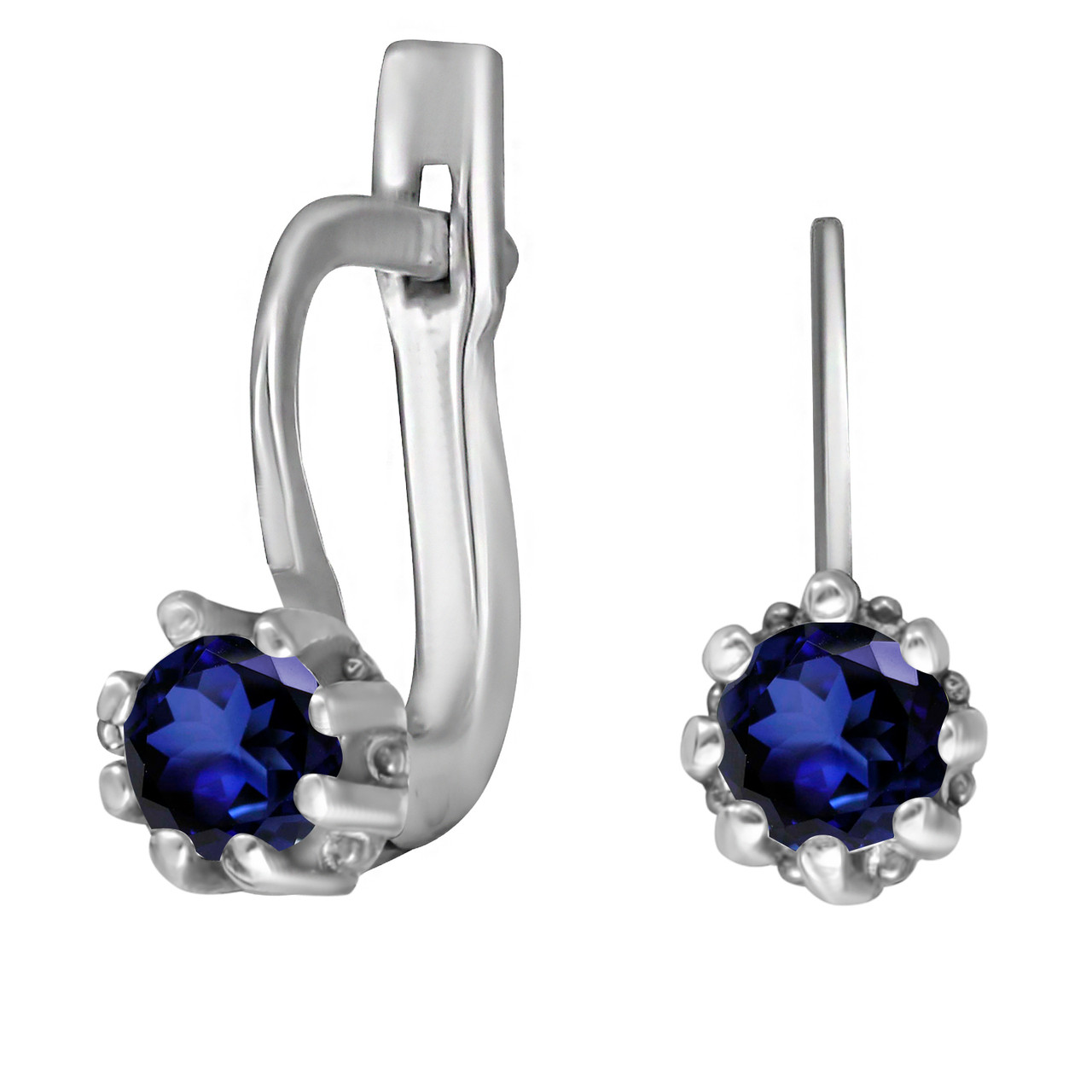 

Серьги из серебра с кубическим цирконием Twiddle Jewelry 0.77 г(С044с)