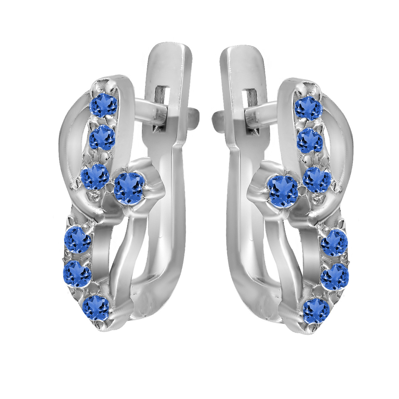 

Серьги из серебра с кубическим цирконием Twiddle Jewelry 1.16 г (С024с)