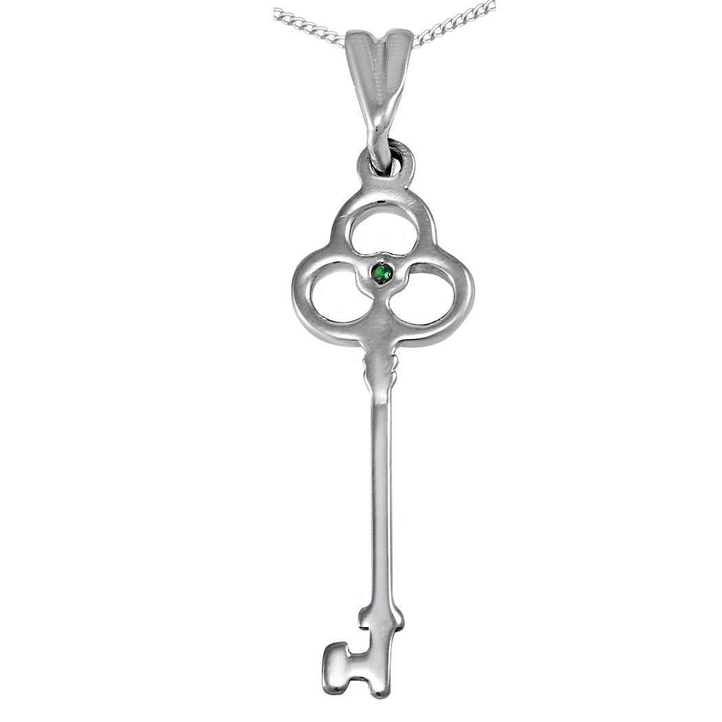 

Кулон из серебра с кубическим цирконием Twiddle Jewelry 0.81 г (П115з)