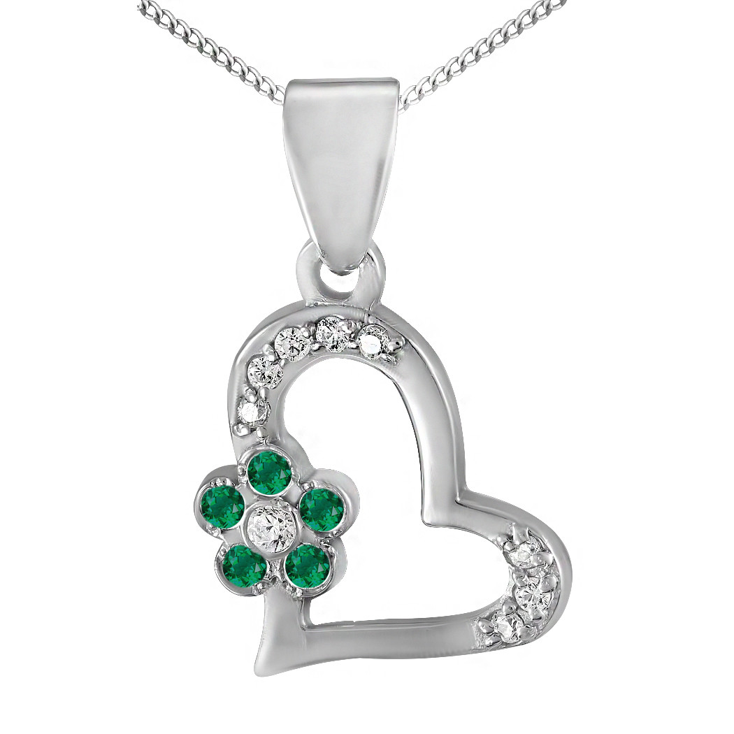 

Кулон из серебра с кубическим цирконием Twiddle Jewelry 1.08 г (П127з)