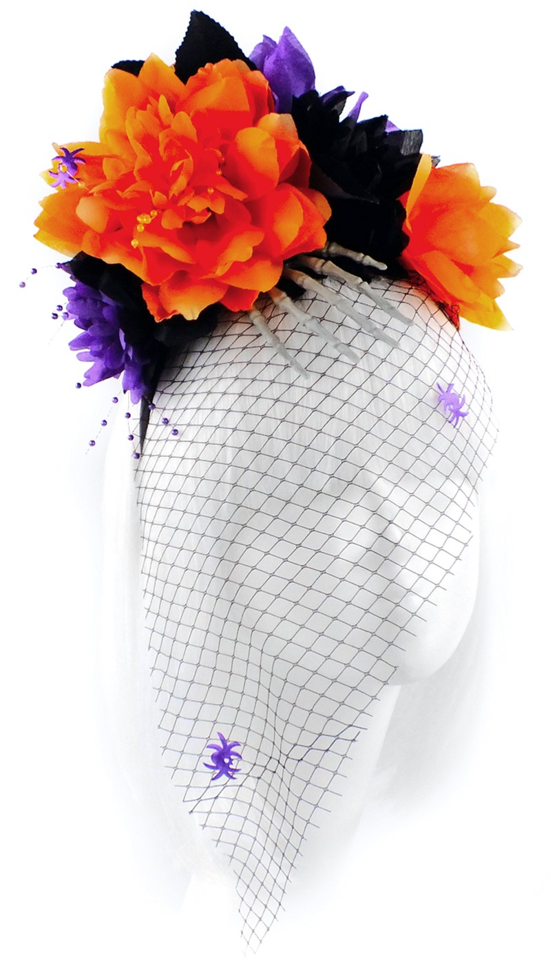 

Обруч Seta Decor Гламурный halloween 19-944BLK-OR Черный с оранжевым
