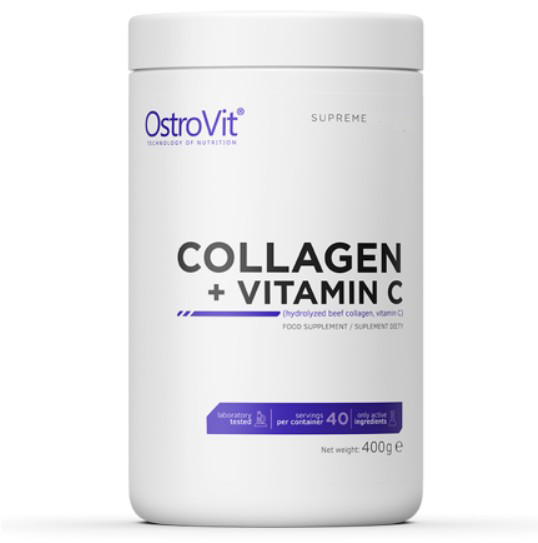 

Коллаген OstroVit Collagen+Vitamin C 400 g Black Currant
