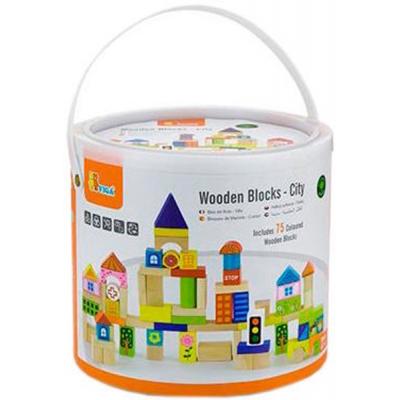 

Конструктор Viga Toys Город 75 шт (50287)