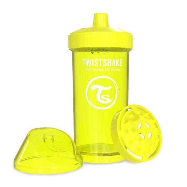 

Детская чашка Twistshake 360мл 12+мес Желтая (78076) (24909)