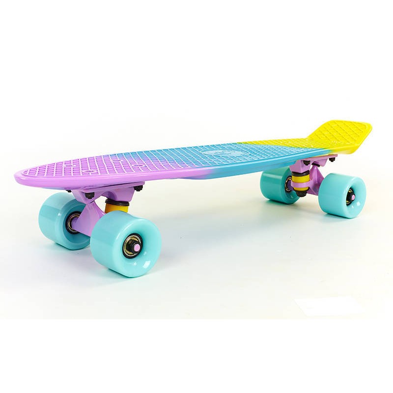 

Скейтборд пластиковый PLAYBABY Penny Fish Color 22in, код: SK-402-7