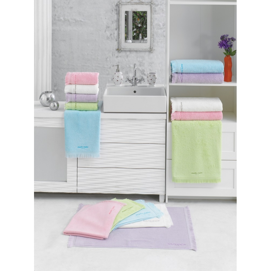 

Коврик для ванной Marie Claire - Frangine розовый 60*80