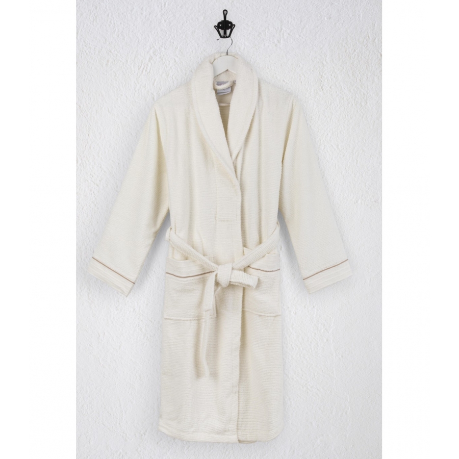 

Халат махровый Irya - Roya ekru L/XL молочный