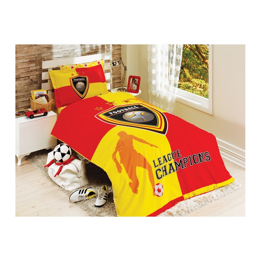 

Детское постельное белье Halley - Taraftar 3061 красный подростковое