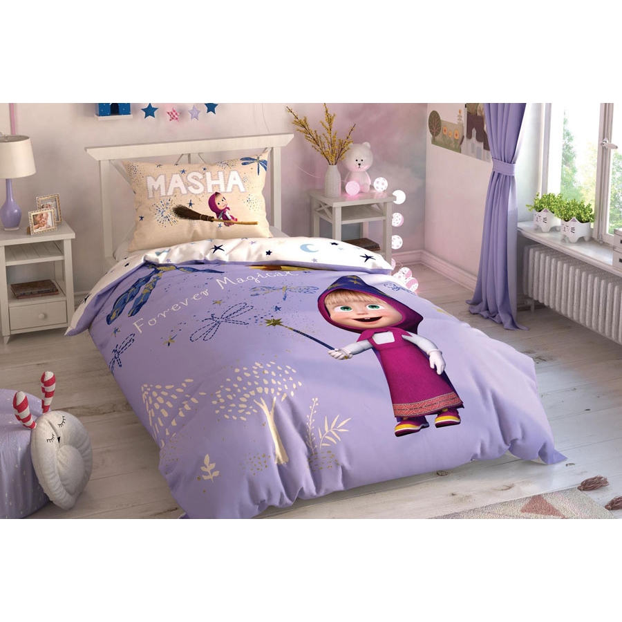 

Постельное белье Tac Disney - Masha and the Bear Magical подростковое
