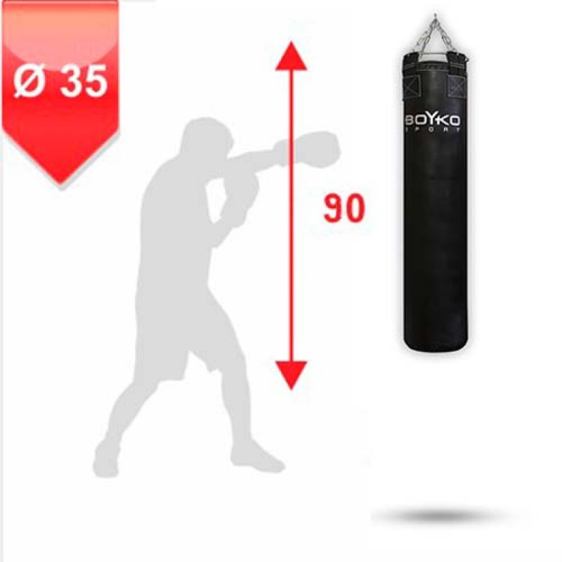 

Мешок боксерский цилиндрический Boyko-Sport 900х350 мм, код: bs0411351102-BK