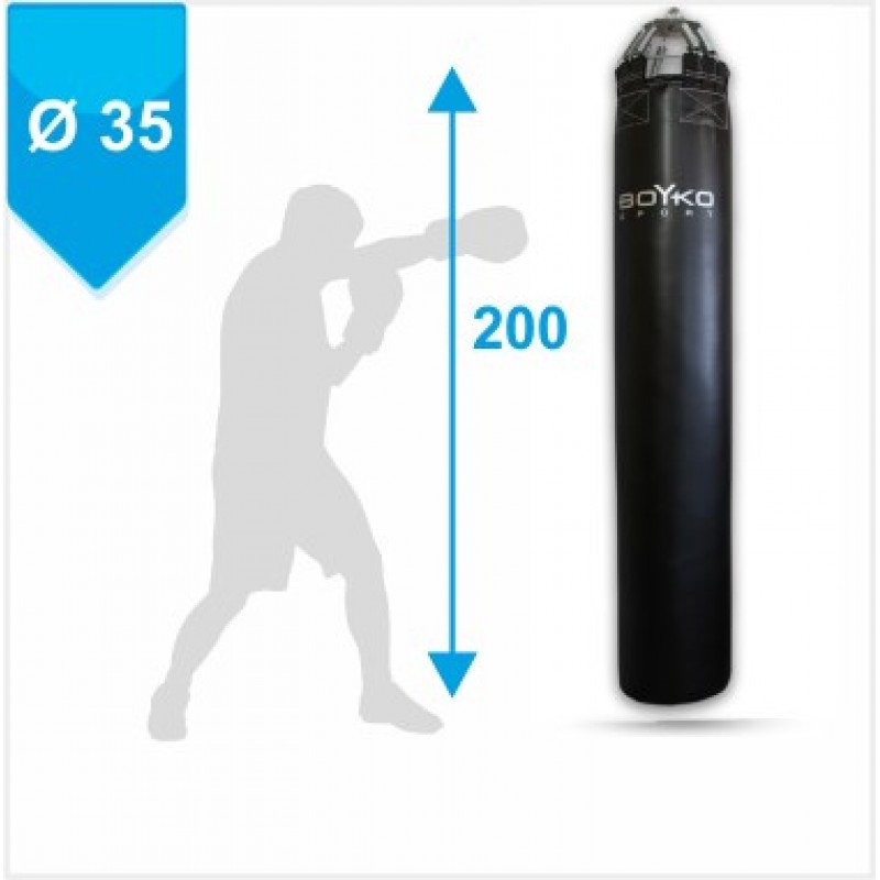 

Мешок боксерский цилиндрический Boyko-Sport 2000х350 мм, код: bs0412352307-BK
