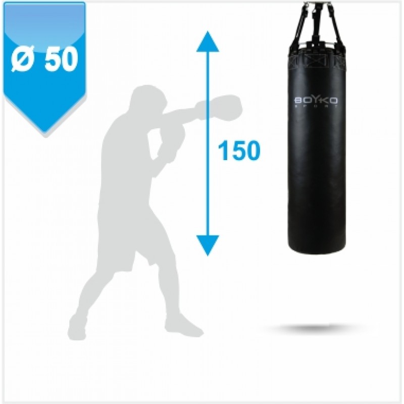 

Мешок боксерский цилиндрический Boyko-Sport 1500х500 мм, код: bs0412501305-BK