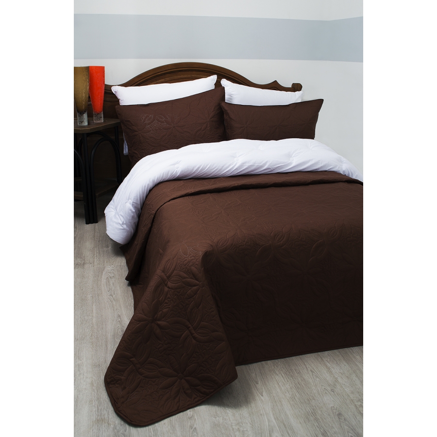 

Покрывало Lotus Broadway - Basic коричневый 200*220