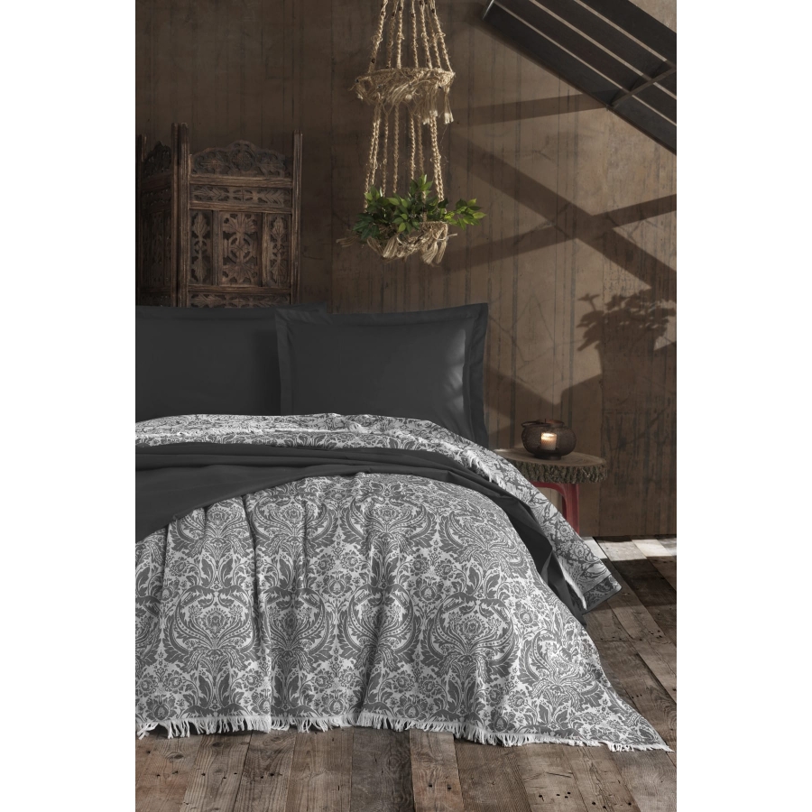

Покрывало Eponj Home Naturel - Porto antrasit антрацит 240*260