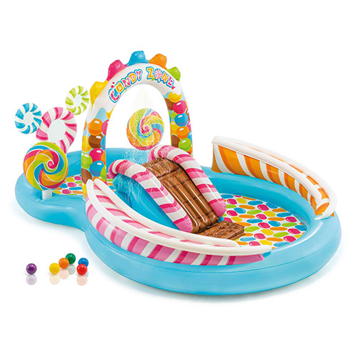 

Игровой центр Intex 57149, 295 х 191 х 130 см, бассейн, горка, 6 шариков