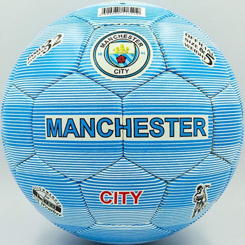 

Мяч футбольный PlayGame Manchester City, код: FB-0137