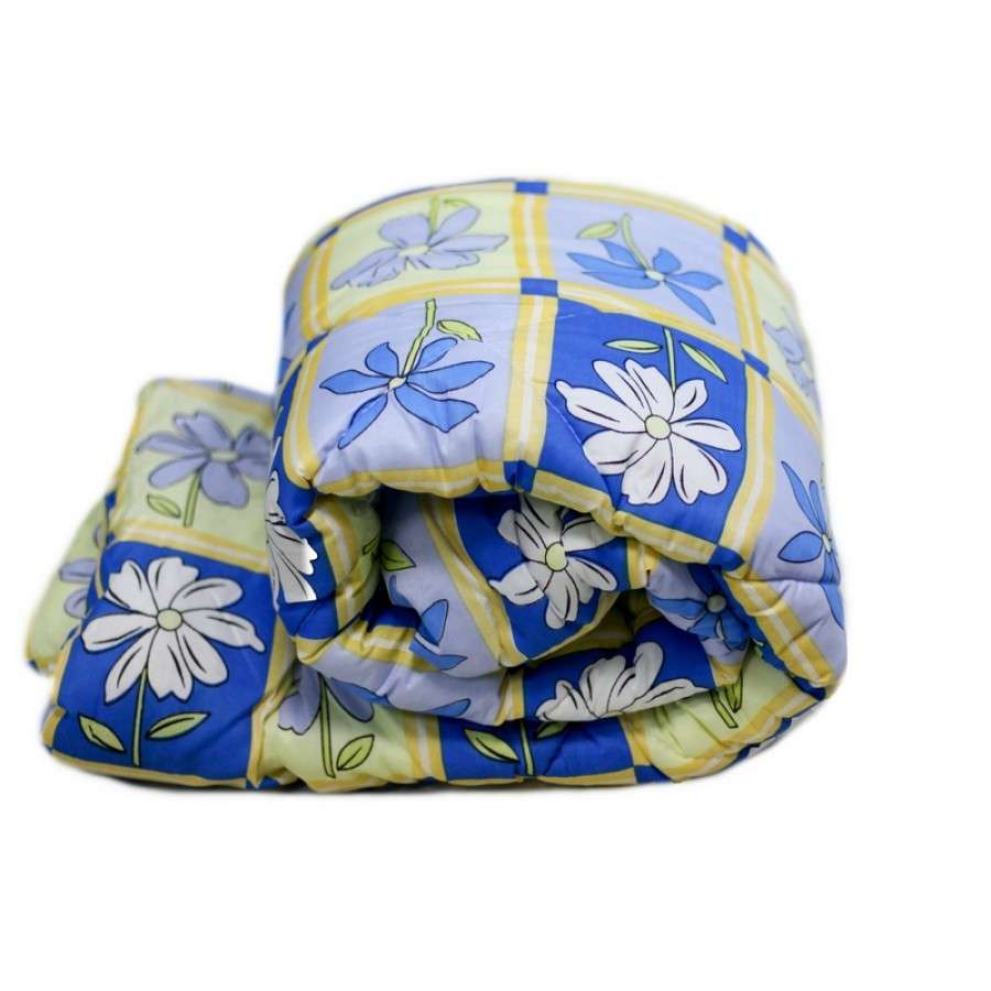 

Одеяло закрытое овечья шерсть (Поликоттон) Двуспальное Евро Moda (T-51094)