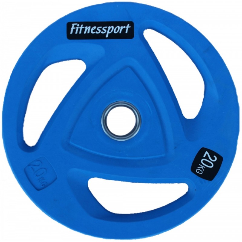 

Диск олимпийский для штанги Fitnessport синий 20 кг, код: RCP20-20