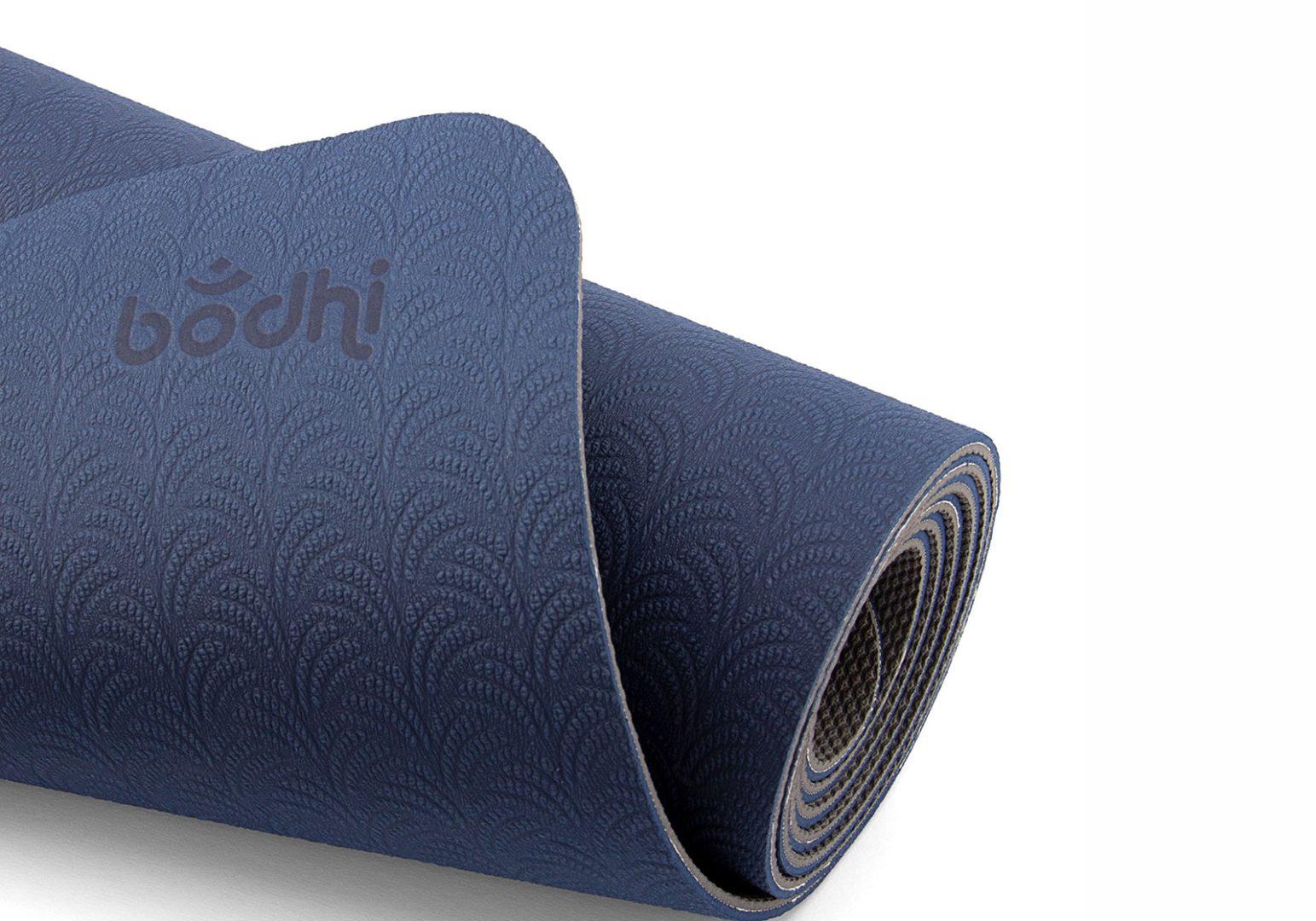 

Коврик для йоги Bodhi Lotus Pro Light 183х60х0.4 см Синий