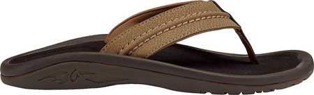 

Мужские вьетнамки, сланцы OluKai Hokua Thong Sandal Tan/Tan 44