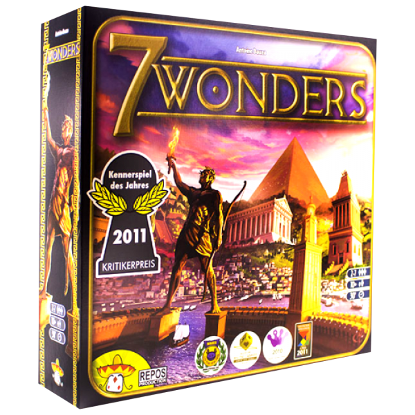 

Настольная игра Repos Production 7 Чудес (7 Wonders) ( 0438 )