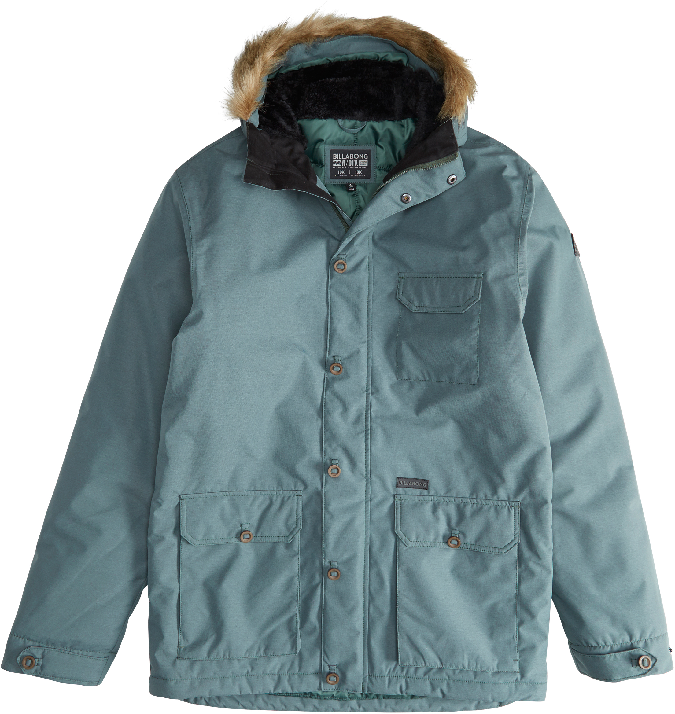 

Куртка Billabong Bunker 10K Adiv Park Q1JK17-32 S Серая