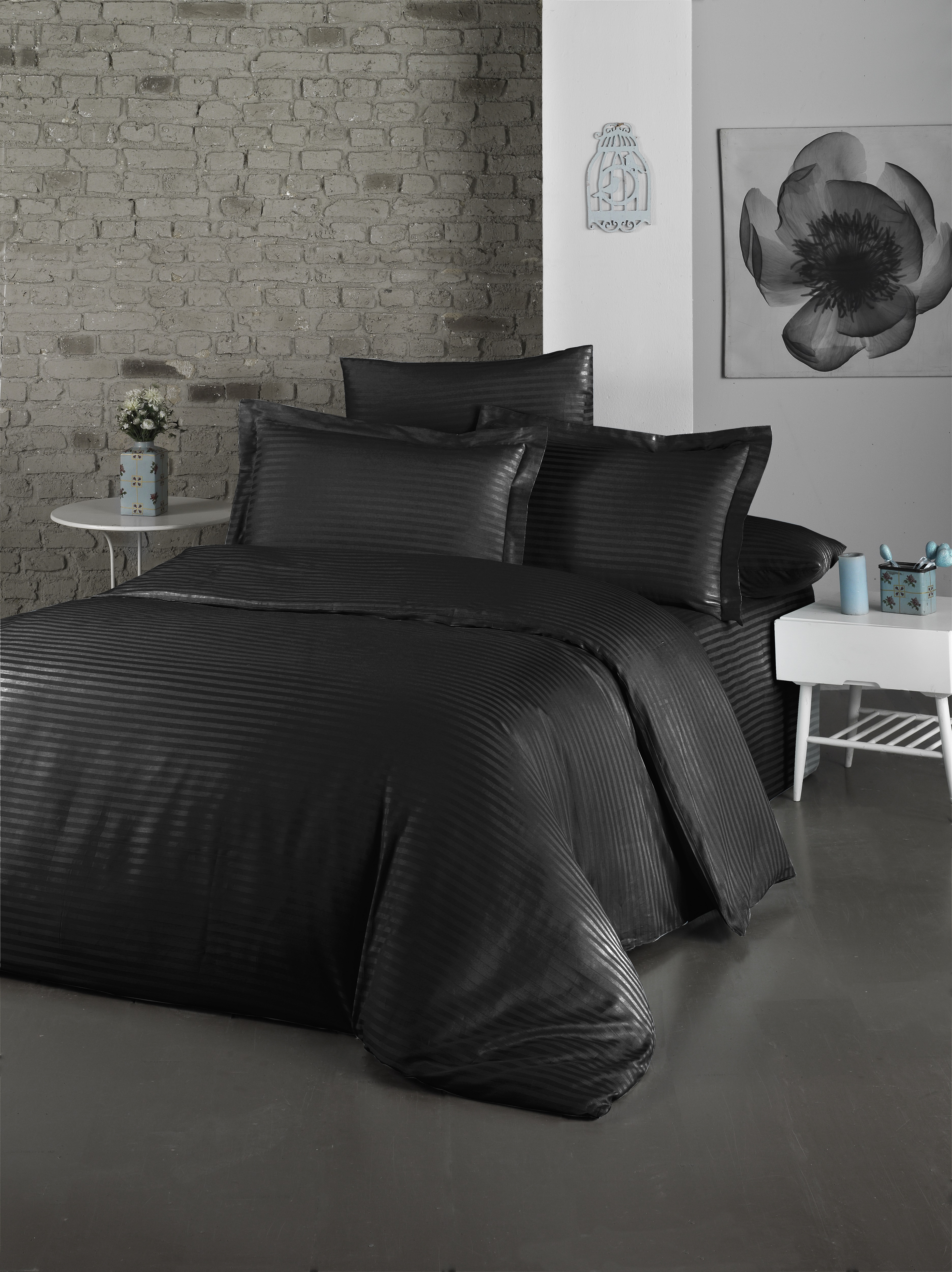

Комплект постельного белья LightHouse Exclusive Sateen Stripe Lux 200х220