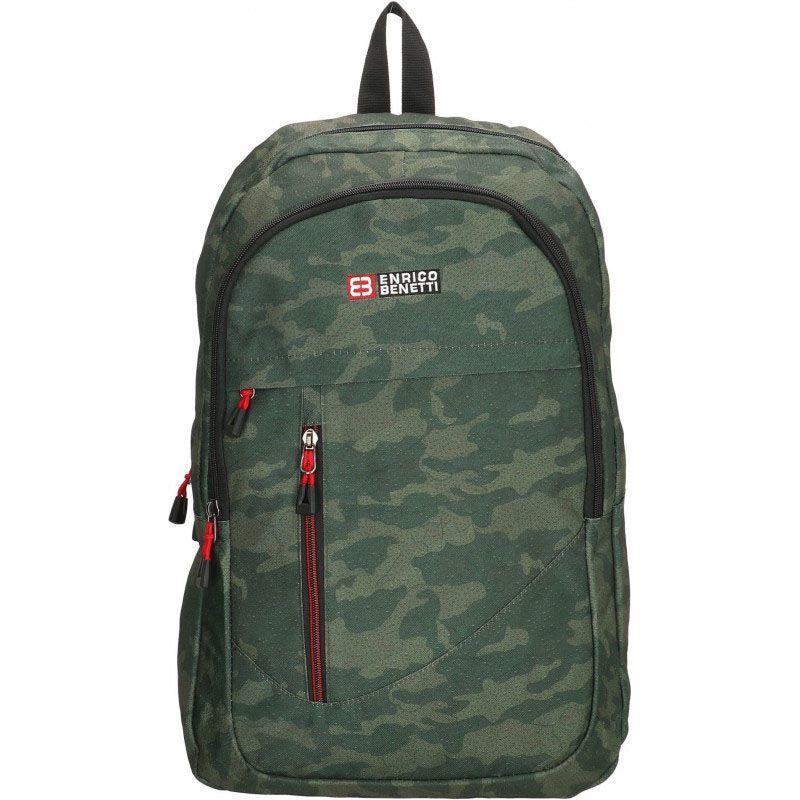 

Городской рюкзак Enrico Benetti Stockholm Green с отд. для ноутбука 17.3" 23л (Eb62081 023)