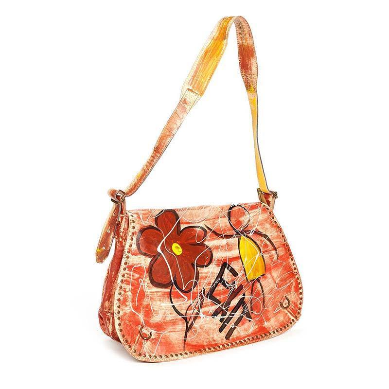 

Женская кожаная сумка Italian Bags Микс