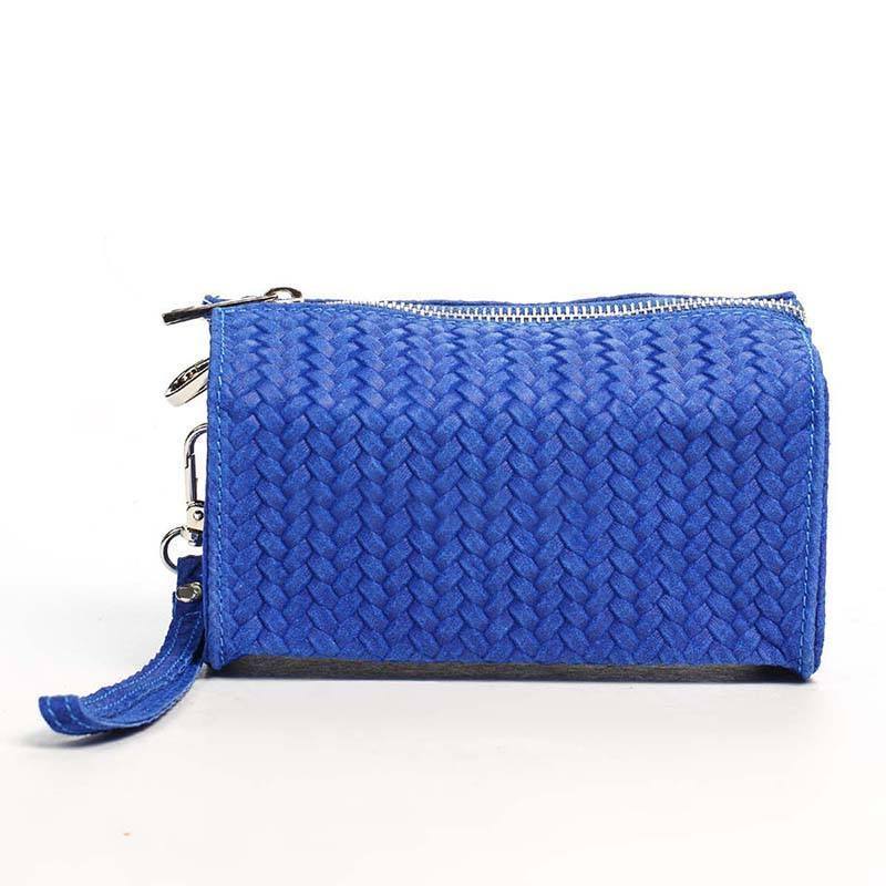 

Клатч кожаный Italian Bags Синий