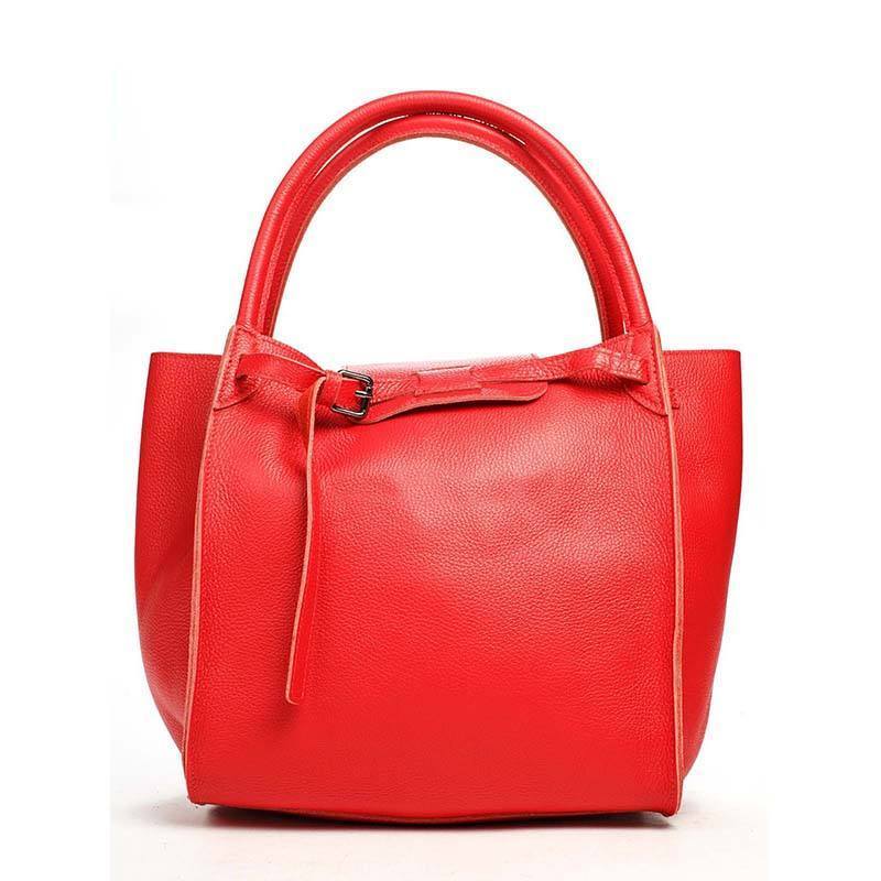 

Женская кожаная сумка Italian Bags Красный