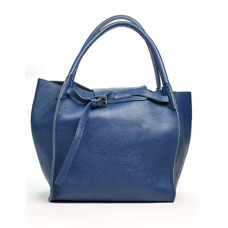 

Женская кожаная сумка Italian Bags Синий