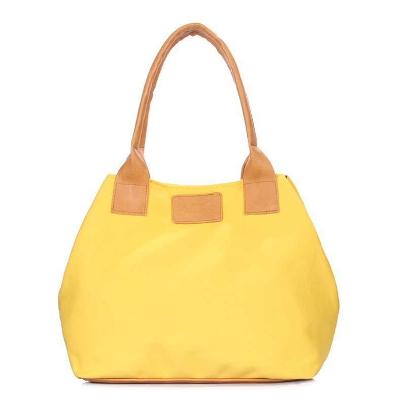 

Женская коттоновая сумка Poolparty Navy Желтый (navy-yellow)
