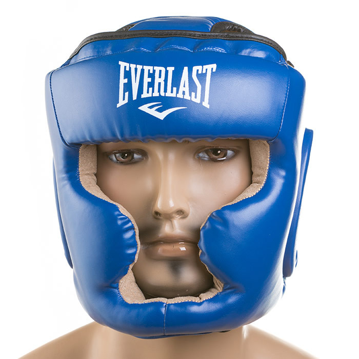 

Боксерский шлем закрытый Everlast (S) синий EVF475