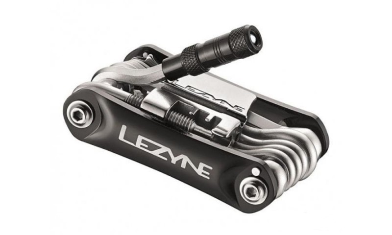 

Мультитул Lezyne RAP - 15, черный с фонариком