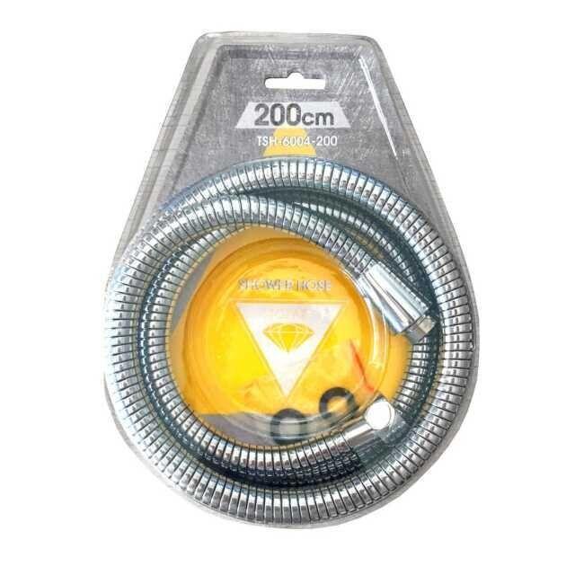 

Шланг душевой Topaz с подшипником длиной 2 м нержавейка TSH-6004