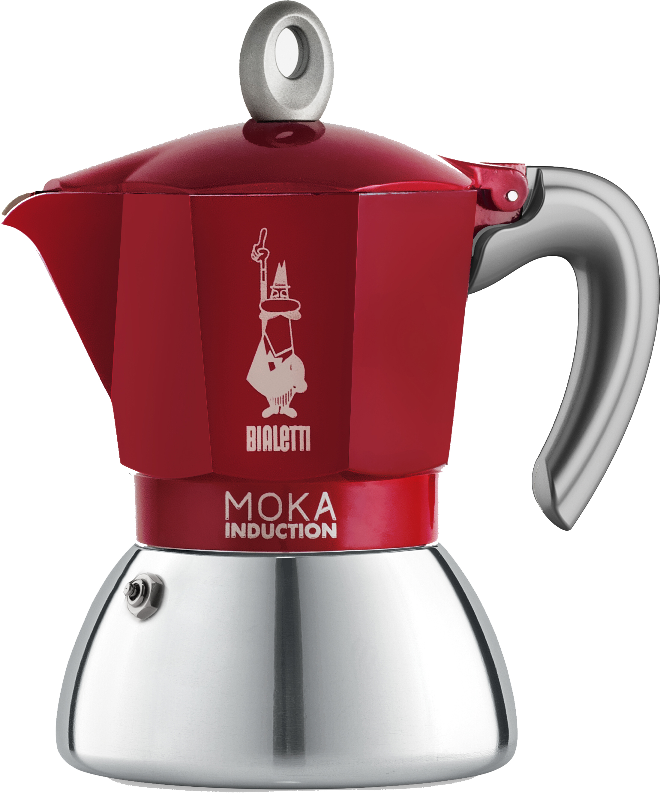 Акция на Гейзерная кофеварка Bialetti New Moka Induction 180 мл (0006944) от Rozetka UA