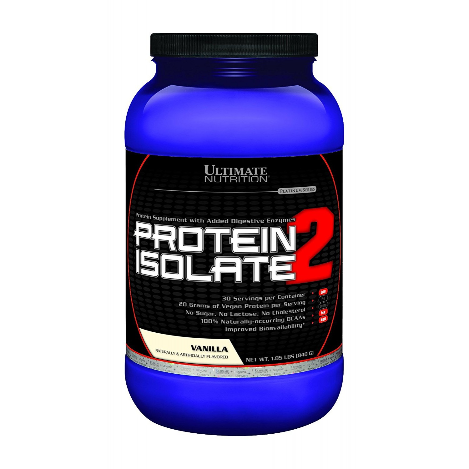 

Протеин Ultimate Nutrition Protein Isolate 2 840 грамм Ваниль (104024-2)