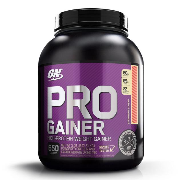 

Гейнер Optimum Nutrition Pro Complex Gainer 2310 грамм Клубника (102850-4)